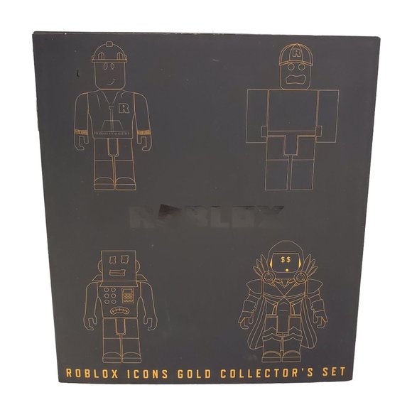 Roblox Icons Gold Collectors Set 15th Anniversary Gold Collectors Set Figures - Picture 14 of 16